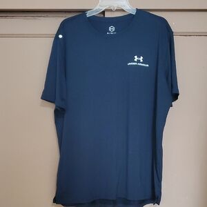 Under Armour Men's Dark Blue Short Sleeve Tee